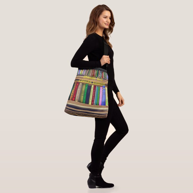 Bolso Cruzado Carry all Fun-Book Lover (Puesto)
