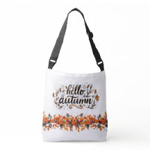 Carry bag- calabazas "hola otoño"