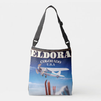 Bolso Cruzado Cartel de viaje a Eldora Colorado.