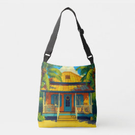 Bolso Cruzado casa de playa jamaicana