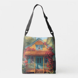 Bolso Cruzado casa de playa jamaicana