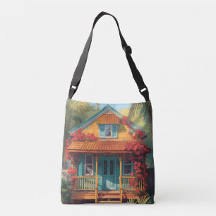 Bolso Cruzado casa de playa jamaicana