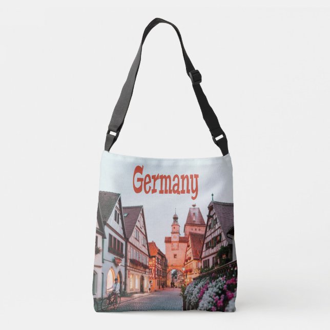 Bolso Cruzado Casas de fila de Alemania (Reverso)