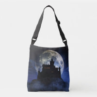 Castillo de fantasía durante la noche