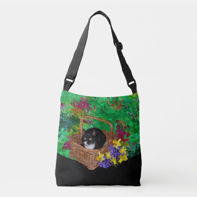 BOLSO CRUZADO CAT GREEN MINGLE (Anverso)