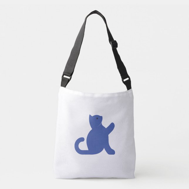 Bolso Cruzado Cat Says Hello (Anverso)