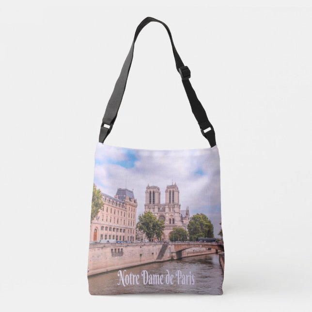 Bolso Cruzado Catedral Católica de Notre Dame de París (Reverso)