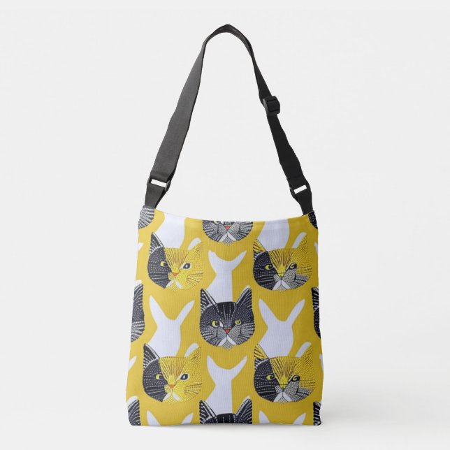 Bolso Cruzado Cats Galore Crossbody Bag (Anverso)