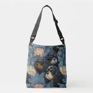 Bolso Cruzado Cavalier King Charles Spaniels Jardín Victoriano