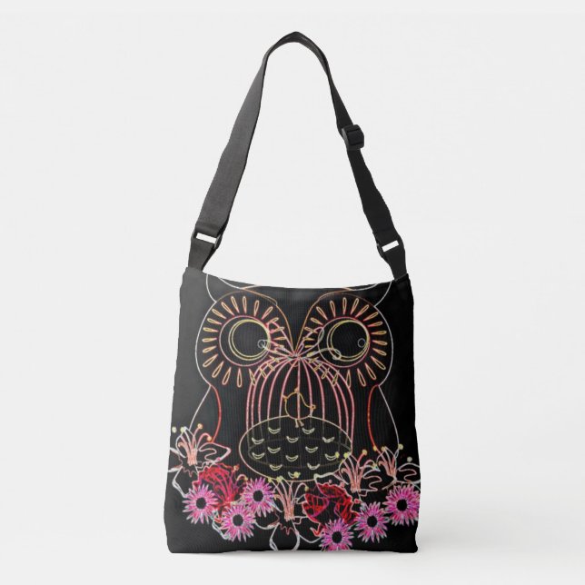 Bolso Cruzado Caza de pájaro (Anverso)
