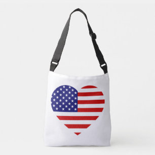 Bolso Cruzado cbcn de la bandera de EE.UU.