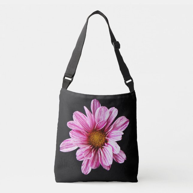 Bolso Cruzado Cbcna de flor de crisantemo (Anverso)