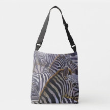 Cebra - Totebag de cuerpo cruzado