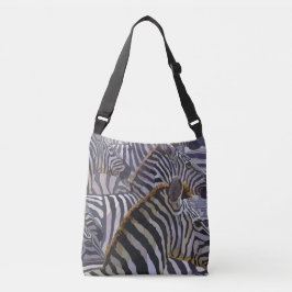 Bolso Cruzado Cebra - Totebag de cuerpo cruzado