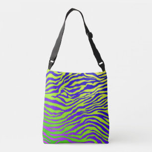 Bolso Cruzado Cebra verde