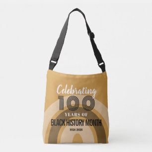 Bolso Cruzado Celebrando 100 Años del Mes de la Historia Afroame
