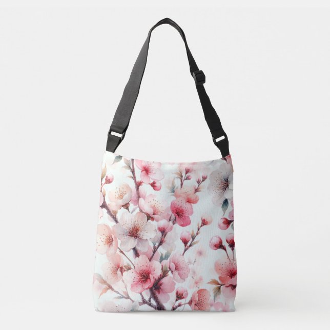 Bolso Cruzado Cerezo en flor (Anverso)