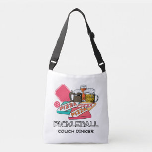 Bolso Cruzado Cerveza Pizza Sofá Dinker PICKLEBALL