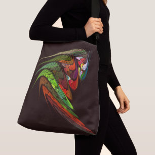 Bolso Cruzado Chameleon Resumen Cuerpo de la Cruz de Arte