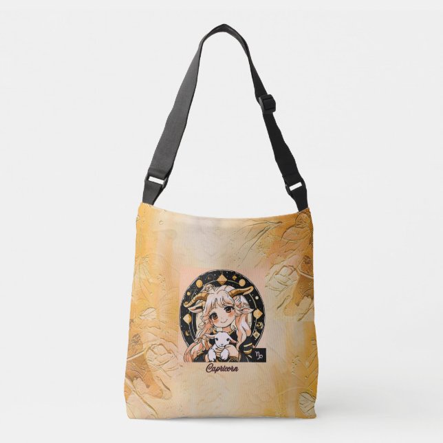 Bolso Cruzado Chica de Capricorn (Anverso)
