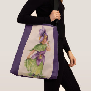 Bolso Cruzado chica de flores de lilac
