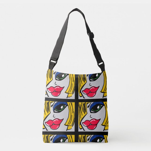 Bolso Cruzado Chica linda  (Anverso)