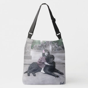 Bolso Cruzado Chica y su perro