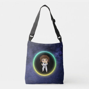 Bolso Cruzado Chicas Karate Galaxy