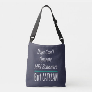 Bolso Cruzado Chiste médico perros y gatos papa Chiste gracioso
