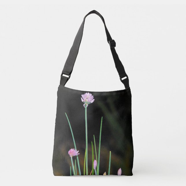 Bolso Cruzado Chives de flores (Anverso)