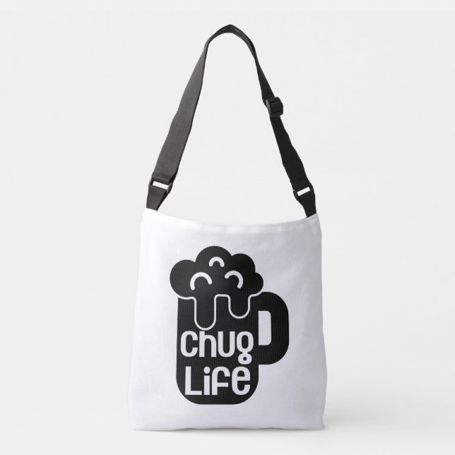 Bolso Cruzado CHUG LIFE Foamy Mug (Anverso)