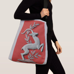 Bolso Cruzado ciervo plateado