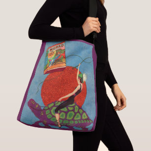 Bolso Cruzado Cigarrillos de Murad de 1922 montando tortuga giga
