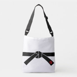 Bolso Cruzado Cinturón negro, artes marciales, 黒 帯, 武 道