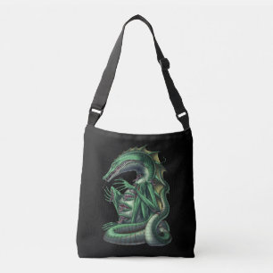 Bolso Cruzado CipactliAztec Mythology Creature Cipactli