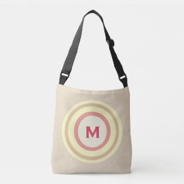 Bolso Cruzado Círculos concéntricos de moda