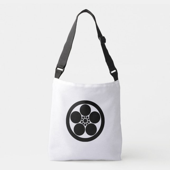 Bolso Cruzado Ciruelo estilo Umebachi en círculo (Anverso)