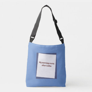 Bolso Cruzado Cita Divertida de Café