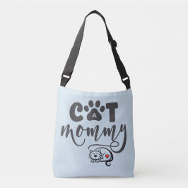 Bolso Cruzado Cita linda "mamá del gato "