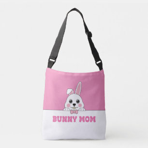 Bolso Cruzado Cita mamá conejita rosa
