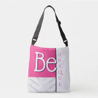 Cita positiva única rosa con zag plateado Zig