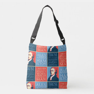 Bolso Cruzado Citas de Alexander Hamilton