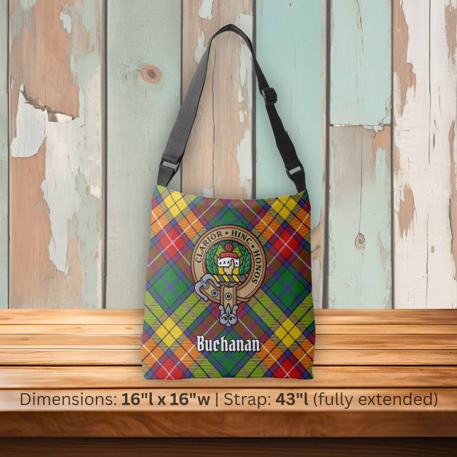 Bolso Cruzado Clan Buchanan Escudo por Tartán (Subido por el creador)