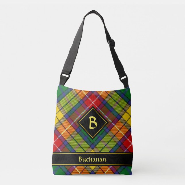 Bolso Cruzado Clan Buchanan Tartan (Anverso)