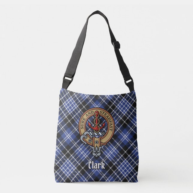 Bolso Cruzado Clan Clark Tartan (Anverso)