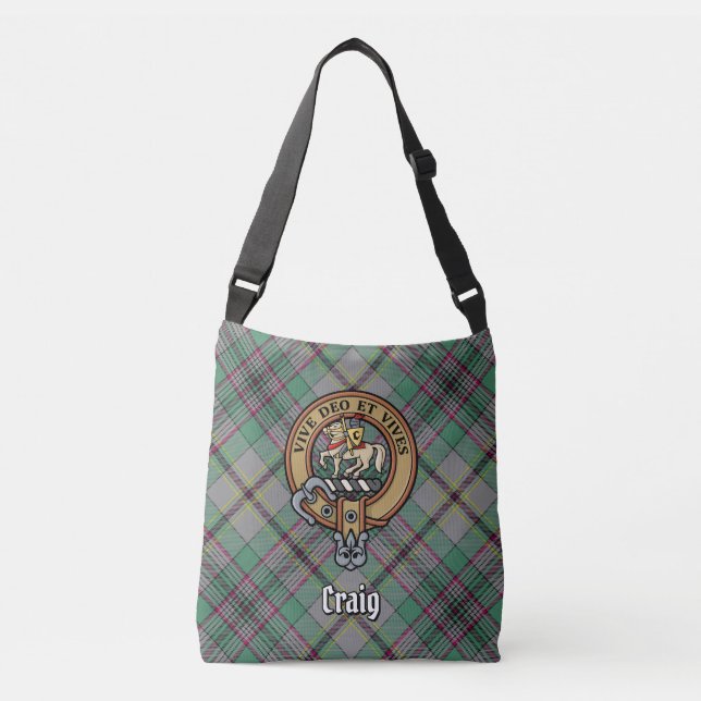 Bolso Cruzado Clan Craig Tartan (Anverso)