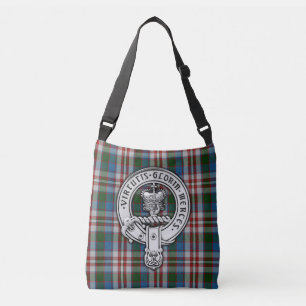 Bolso Cruzado Clan Donnachaidh (Robertson) Escudo y Vestido Tart