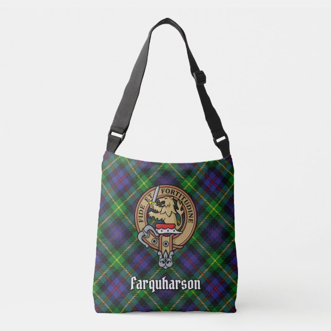 Bolso Cruzado Clan Farquharson Tartan (Anverso)