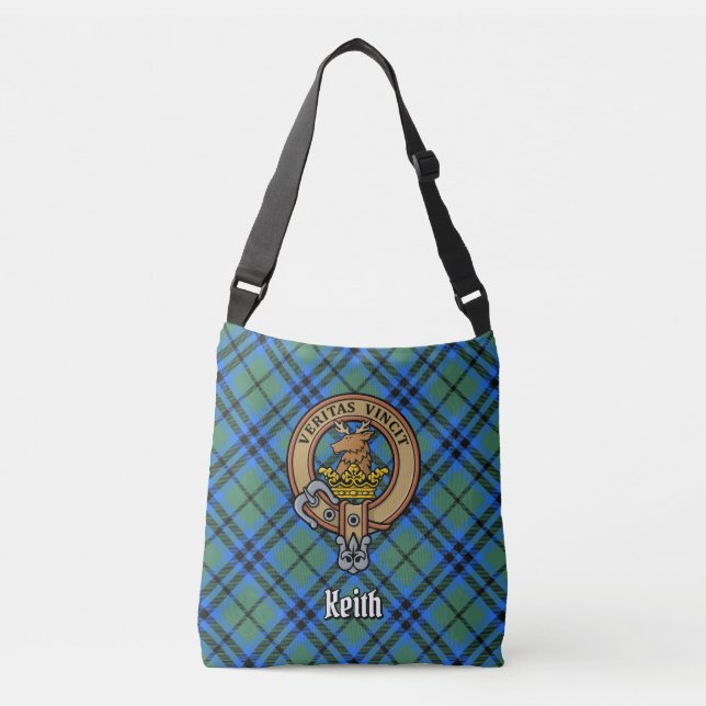 Bolso Cruzado Clan Keith Tartan (Anverso)