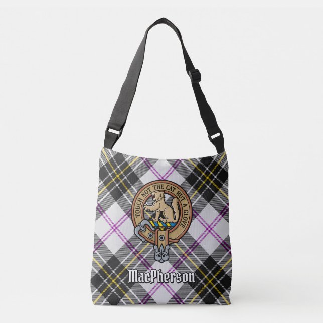Bolso Cruzado Clan MacPherson Dress Tartán (Anverso)